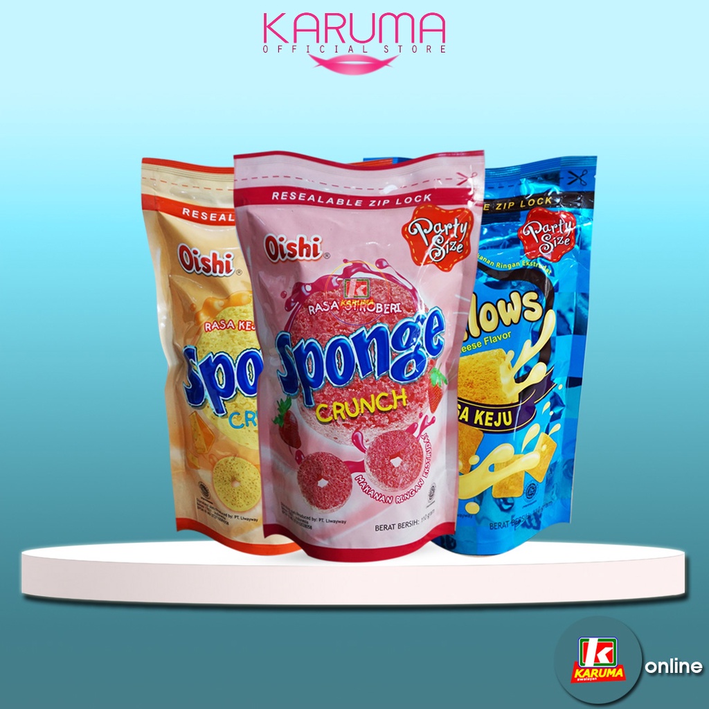 

Oishi Pillow & Oishi Sponge 100gr