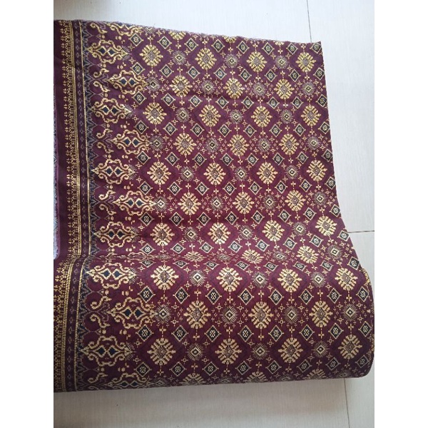 kain/bahan batik katun Prada motif( songket )