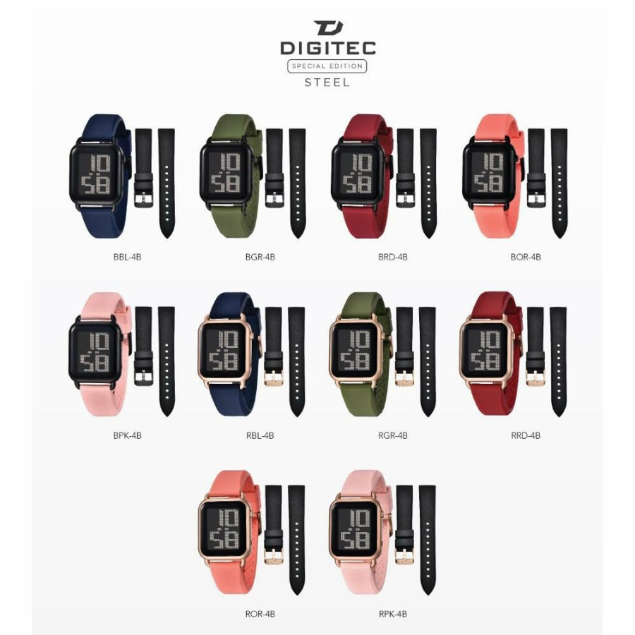 Digitec Pria Wanita 6090 DG6090 DG-6090 MDG-6090 Free Tali Original