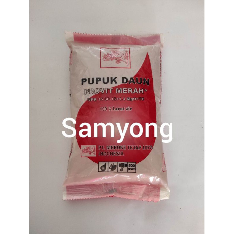 

pupuk daun meroke Provit Merah 500g