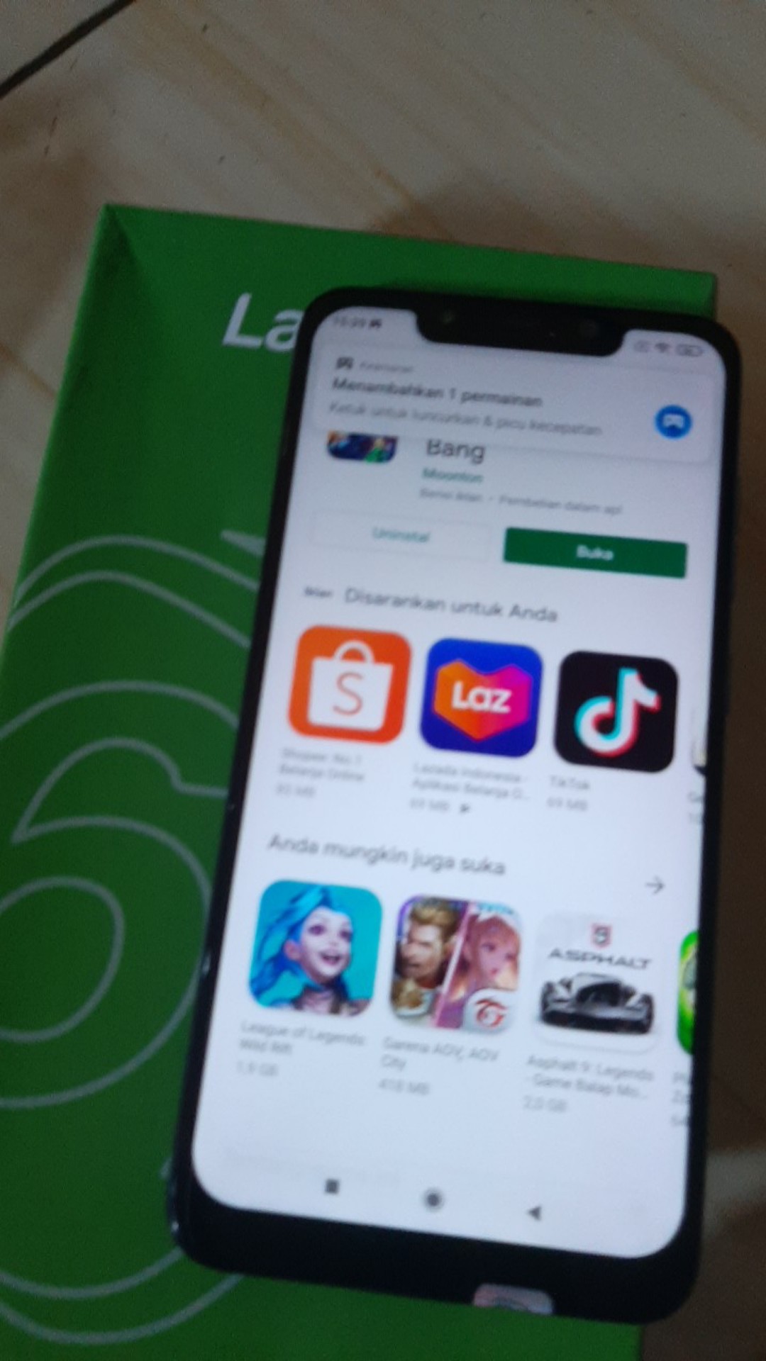 Xiaomi Pocophone F1 6gb 128gb Standar Shopee Indonesia