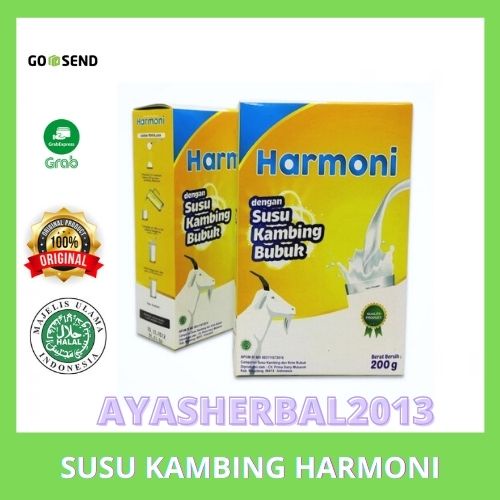 

Susu kambing Etawa Harmoni Goatmilk Premium Harmoni 200gram Untuk Asma Dan Paru Paru