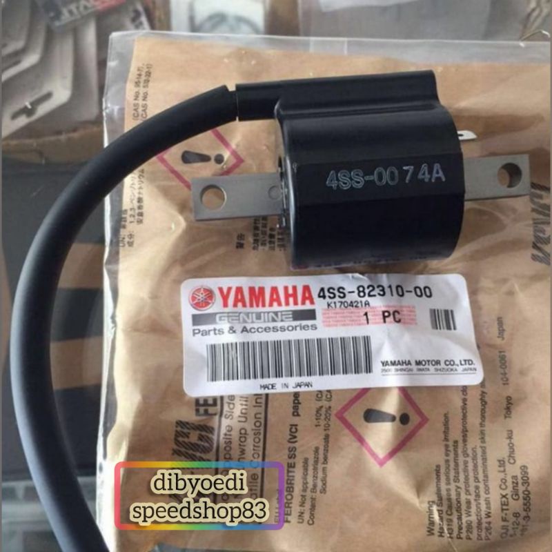 Koil yz 125 asli yamaha Made in japan koil Yamaha yz125 original Yamaha genuine koil 4SS  japan