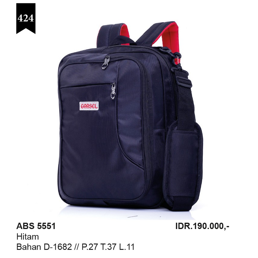 tas ransel murah, tas backpack, tas laptop, tas kuliah&amp;sekolah, tas kerja abs 5551