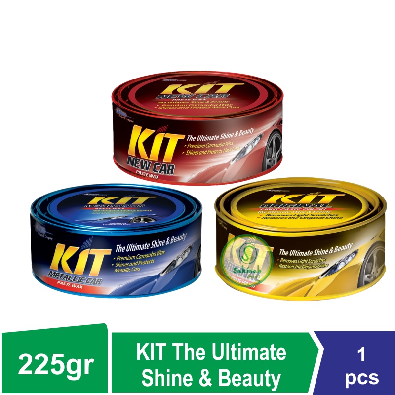 Kit Paste 225gr Metalic / Original / New Car