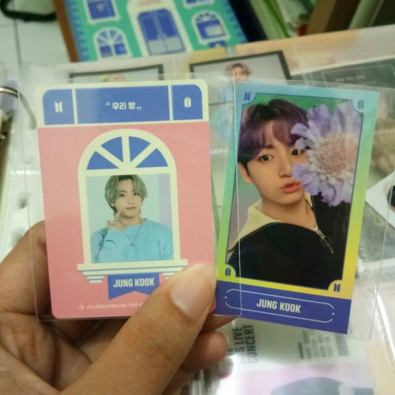[BOOKED] OFFICIAL PHOTOCARD D2 & D3 JEON JUNGKOOK / JK (BTS D-DAY CALENDAR 2021 FESTA)