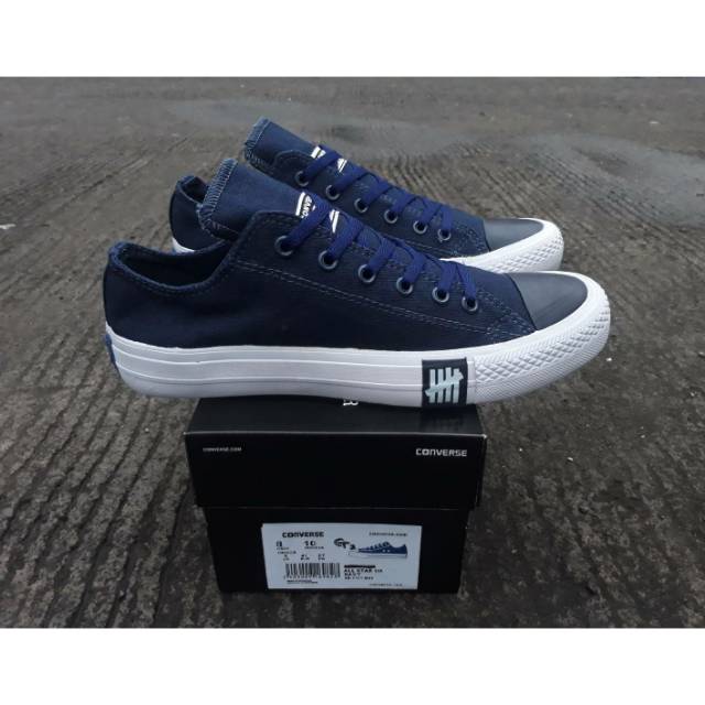 ALL STAR MADE IN VIETNAM CONVERSE LOW UNDEFEATED NAVY BLUE UNISEX SIZE 37/38/39/40/41/42/43/44