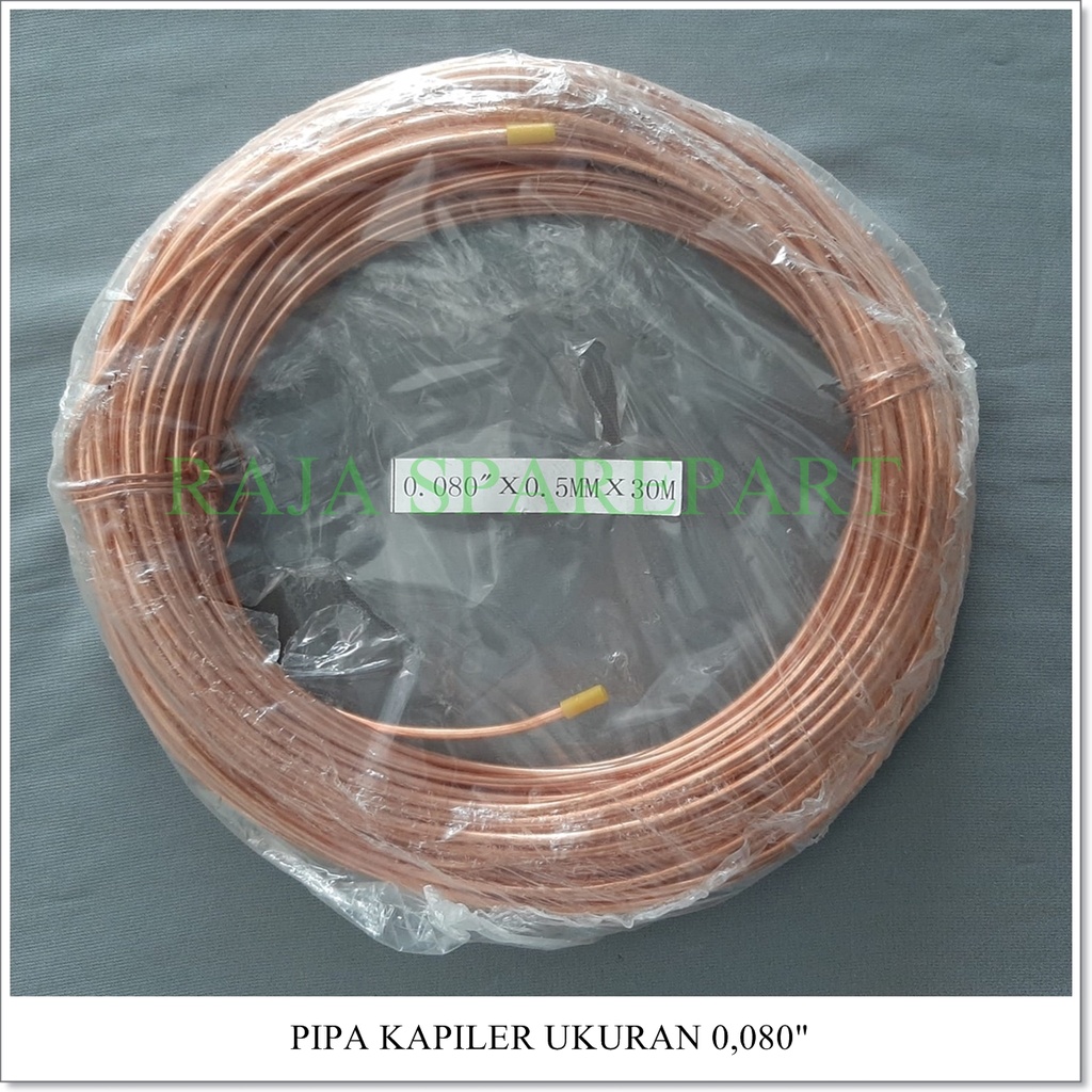 Pipa Kapiler Ukuran 0.080 (1 Roll = 30meter)