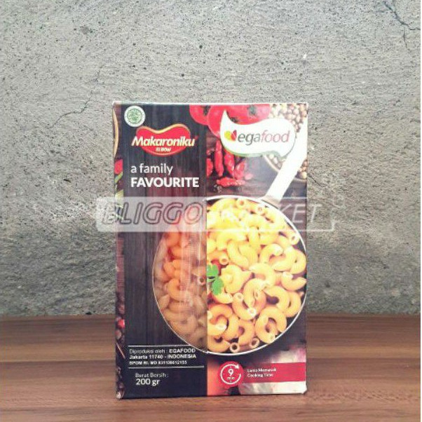 

Makaroniku El Bow 200gr / Ega Food