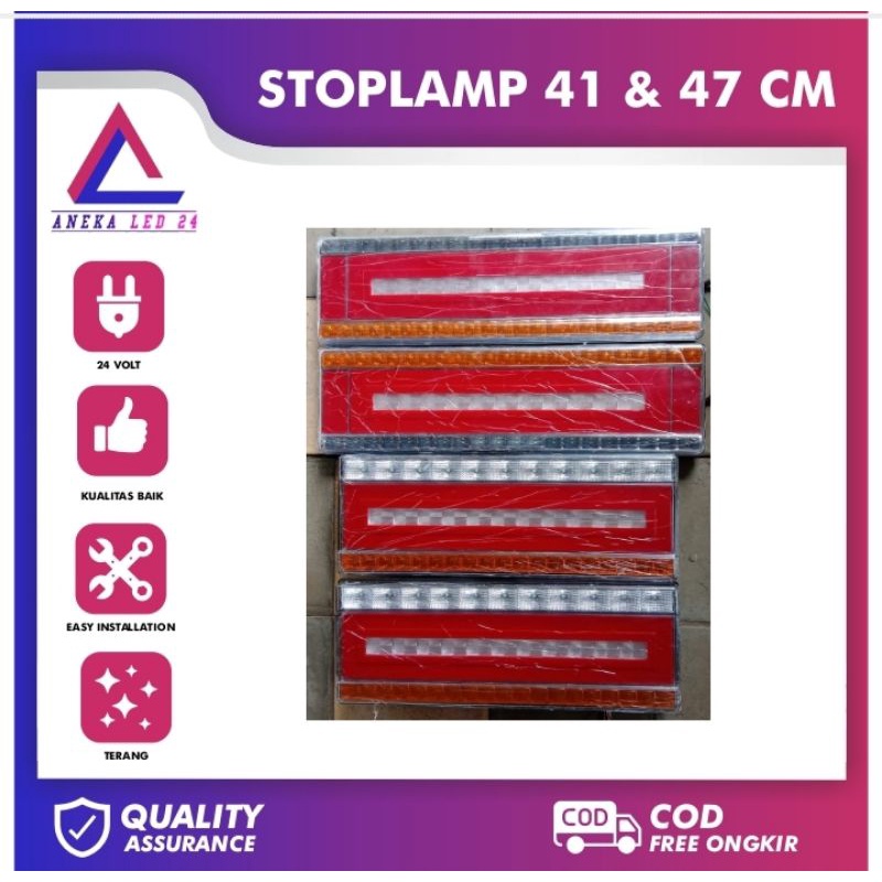 Lampu Stoplamp Variasi Stop Lamp Rem Belakang Mobil Canter Truk Truck 24