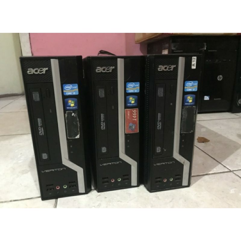 CPU ACER Core i3 2100 RAM 4GB HDD 500GB