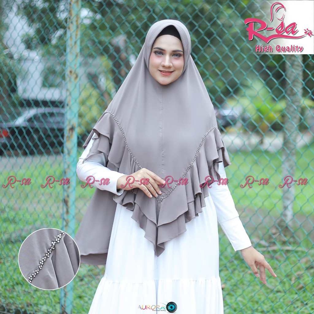 HIJAB R-SA BAHAN JERSI PAYET