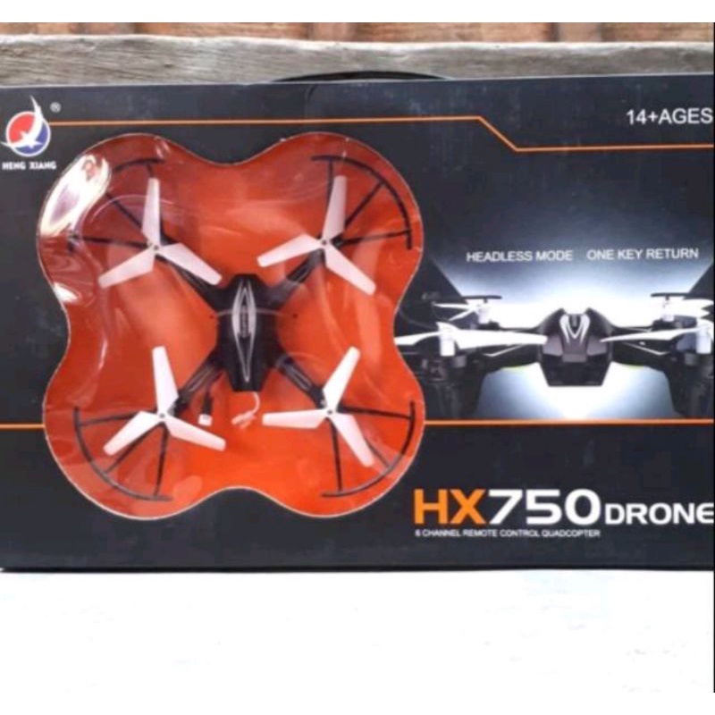 Mainan RC Mini Drone HX750 Fly Easy