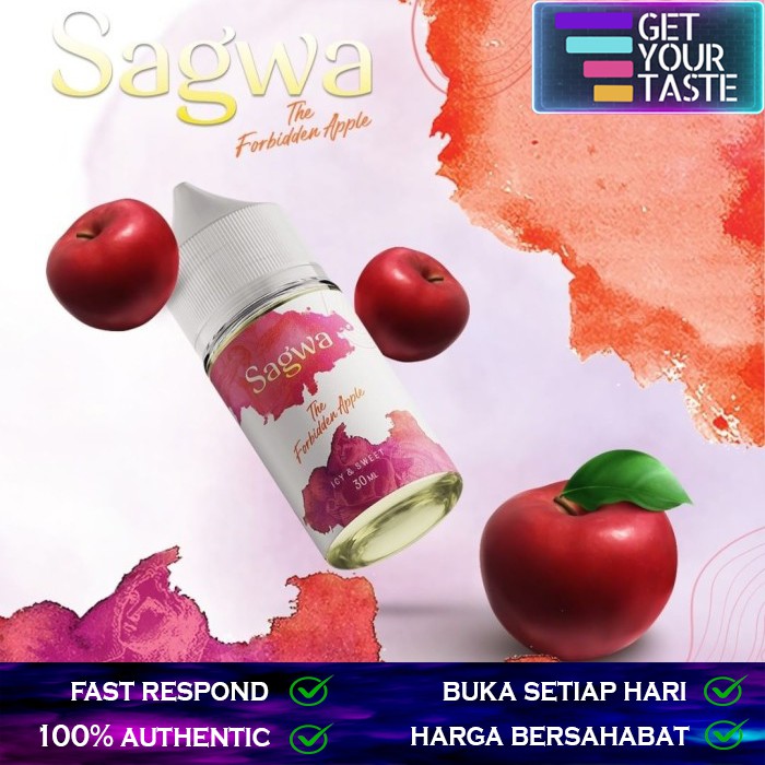 Liquid Sagwa The Forbidden Apple 30ML by CMW x Kaze Liquid - 100% Authentic