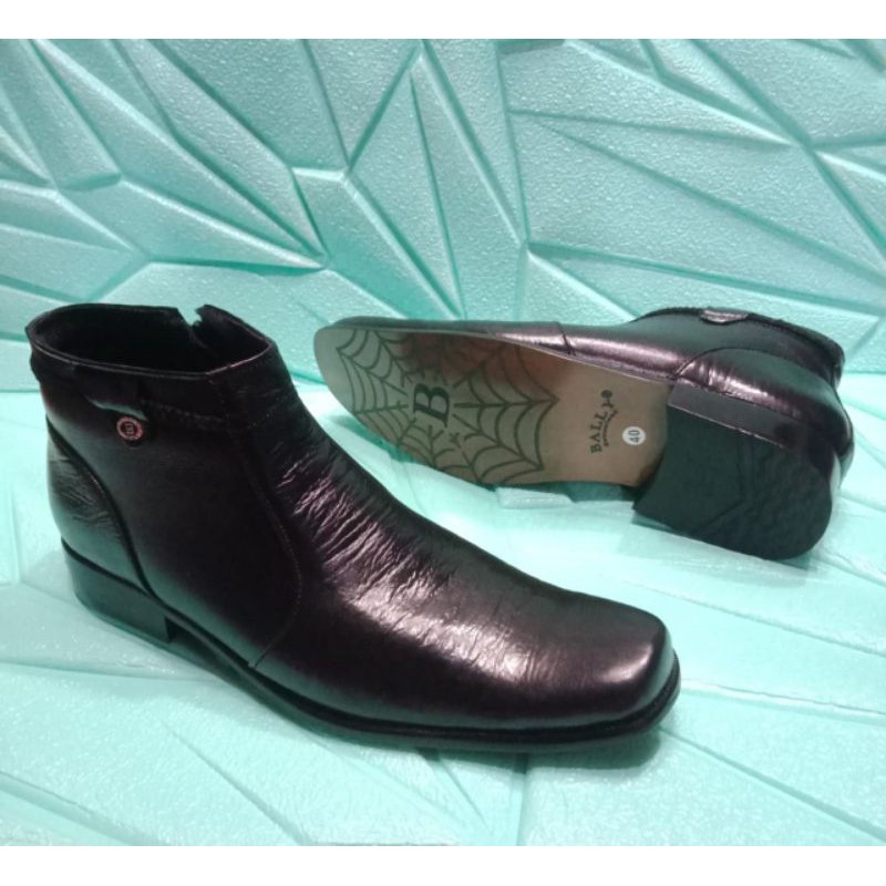 Sepatu Boots Pria/Pantofel Kerja Pria/Bally/Sepatu Formal