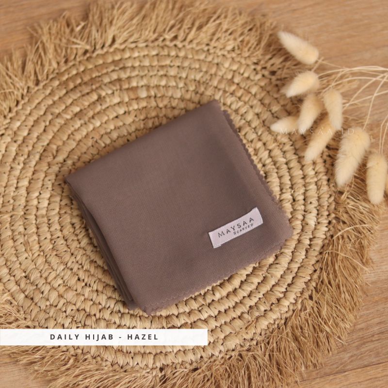 Katalog DAILY HIJAB SQUARE/ POLYCOTTON /Bella square-Hazel