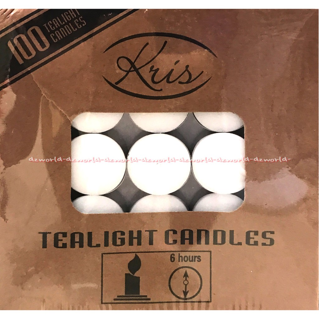 Kris Unscented White Tealight Candles Lilin Mangkok Warna Putih Candle Kandel Un Scented Arthome Tea Light Candle Art Home