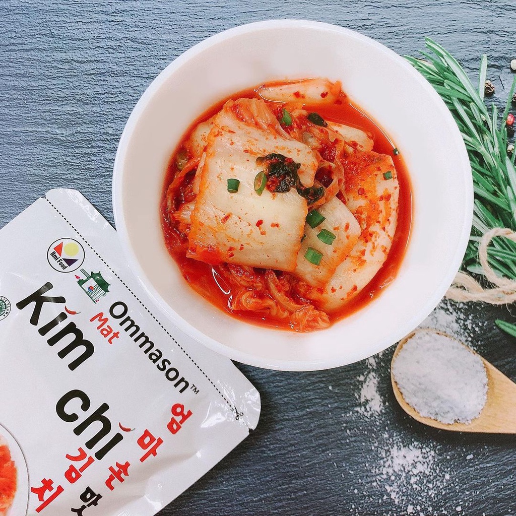 Ommason Kimchi  215gr (4pcs) Makanan Korea