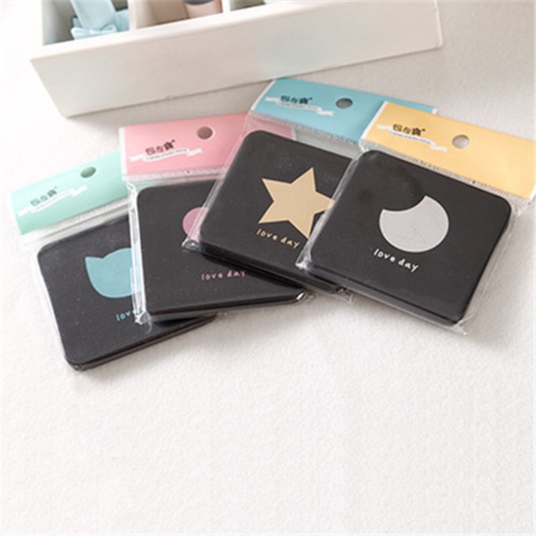 OSM JKT F5281 Cermin Mini / Cermin Lipat Mini Model Segiempat 2 Sisi / Cermin Makeup Petak / Cermin Rias-3