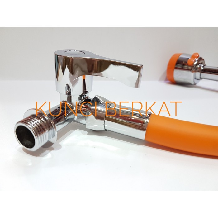 Kran Angsa Orange/Keran Cuci Piring/Sumber Air tembok