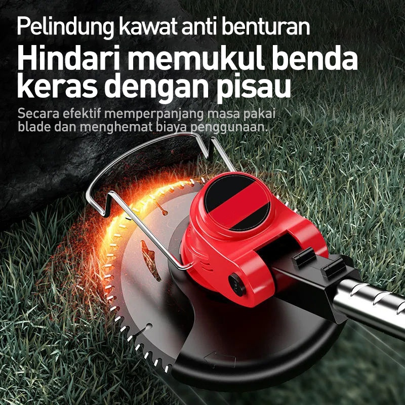 Reaim 12V24V188V Mesin potong rumput batrai Mesin pemotong rumput Mesin potong rumput listrik Pemotong Rumput alat potong rumput Baterai Beli produk untuk memberi Anda hadiah