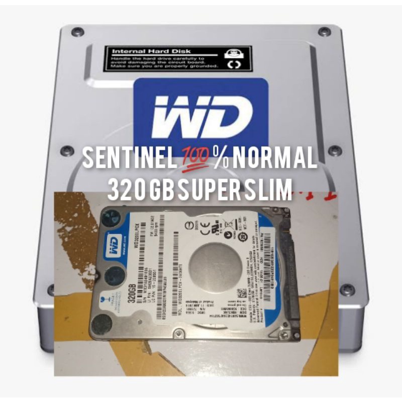 hardisk WD slim 320 GB