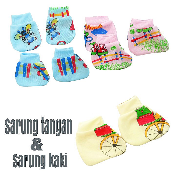 Sarung Tangan Dan Sarung Kaki Bayi Newborn