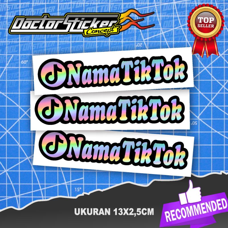 

Stiker Sticker Custom nama tiktok termurah Stiker tiktok custom