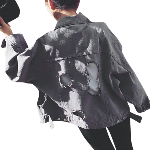 9900 Jaket Hoodie Model Robek HD