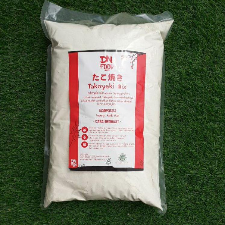 

Dijamin Ori Tepung Takoyaki Dnfood 2500g HALAL Mui d43♔