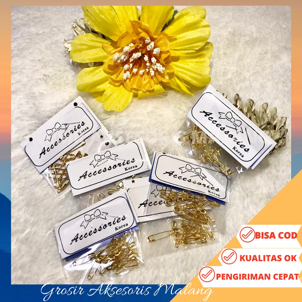 [ COD ] PENITI HIJAB/PENITI KECIL HIJAB/PENITI KECIL EMAS