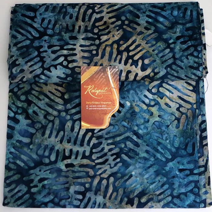 Liquid Crystal Blue Abstract