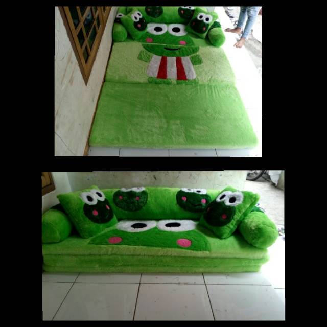 Sofabed rasfur || Karpet lipat karakter