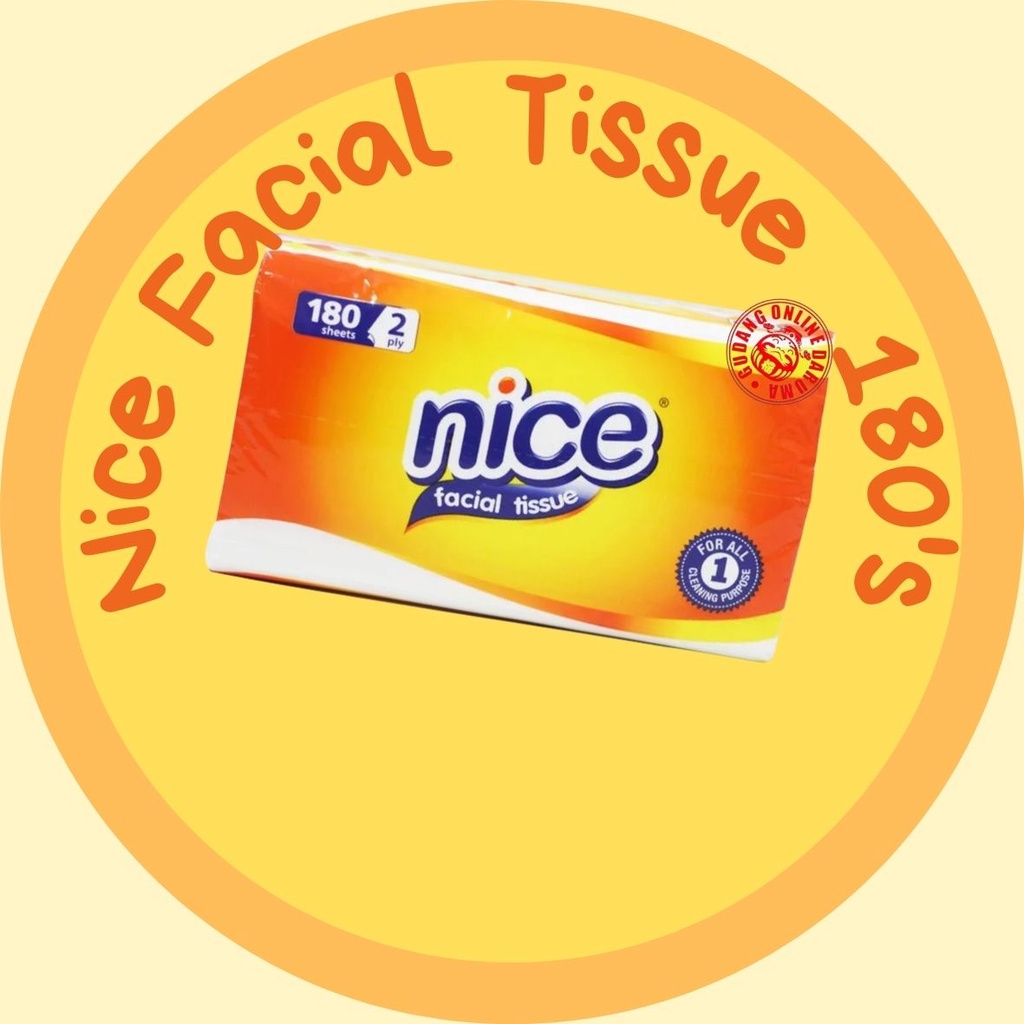 Nice Facial Tissue 180's