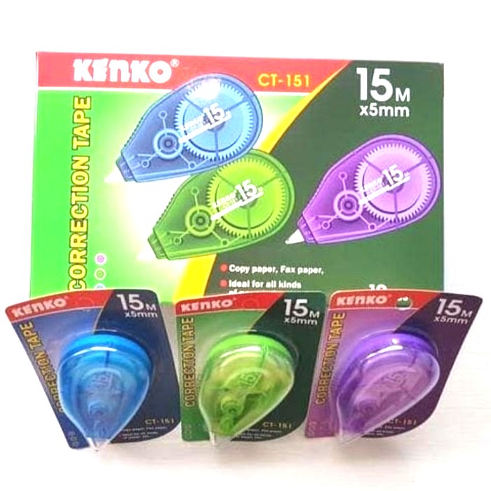 

Kenko Tip-ex Kertas 15m