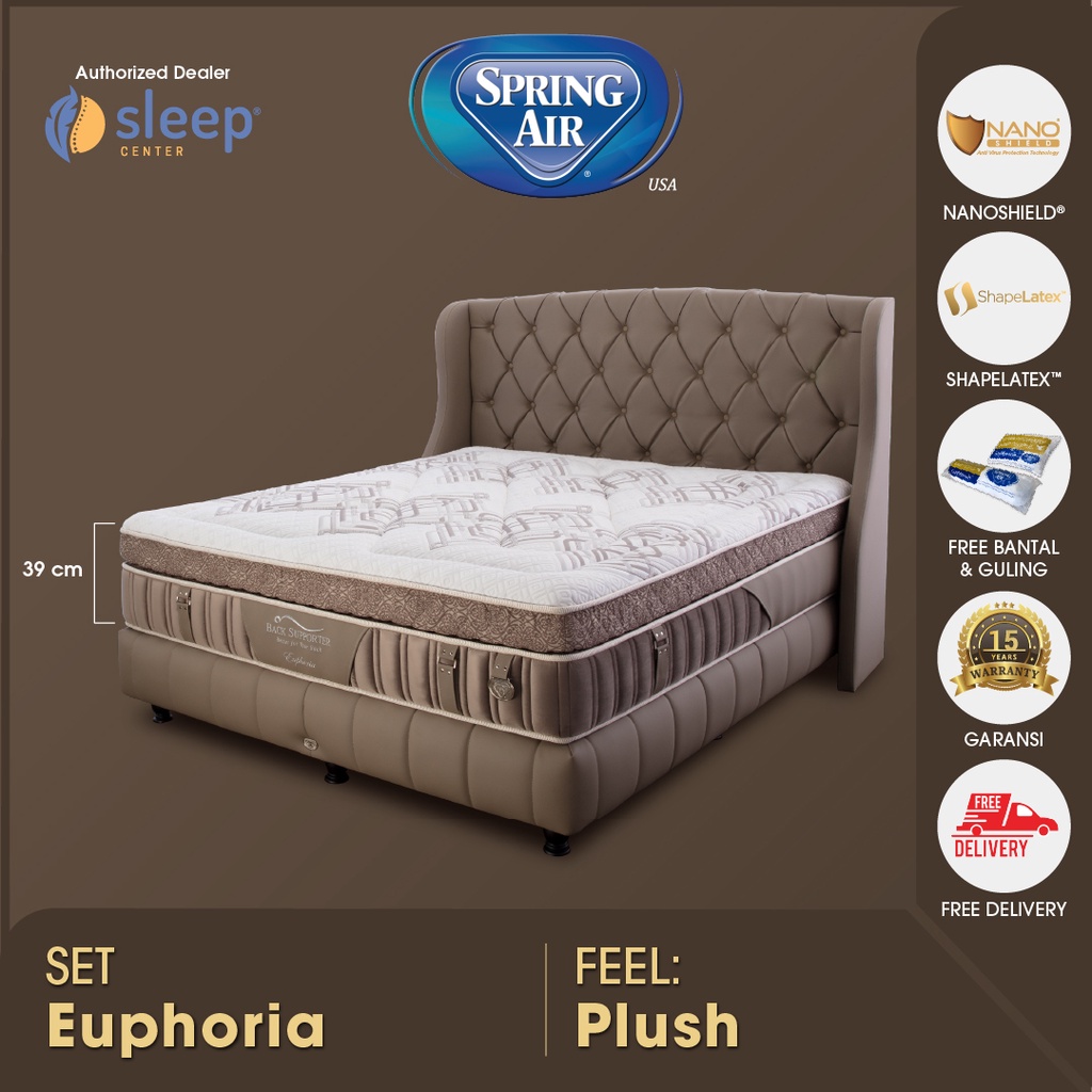 SC Spring Air EUPHORIA - Bed Set