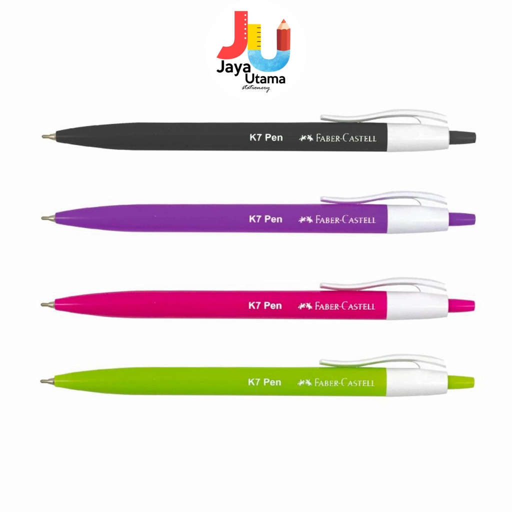 

Faber Castell Bolpen Ball Pen Pulpen Pena K7