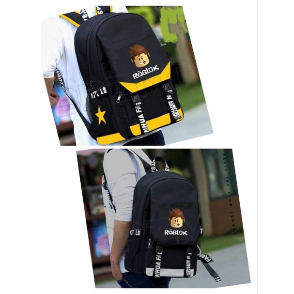 Tas Roblox Anak Laki Laki Ransel Sekolah Terbaru Backpack School Bag