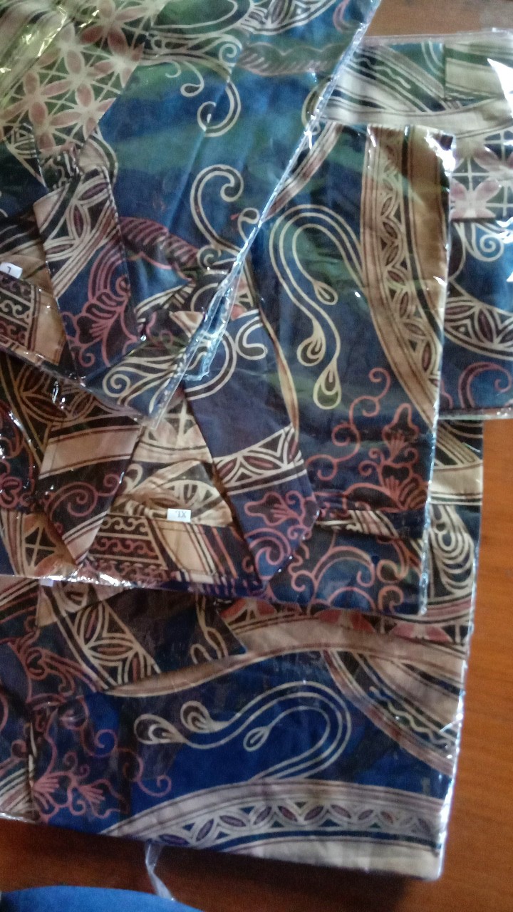 Atasan Batik Dolby Dolbi Dobby Doby Tenun Sutra Tulis Halus Katun Atbm Baron ,sarombit Atasan