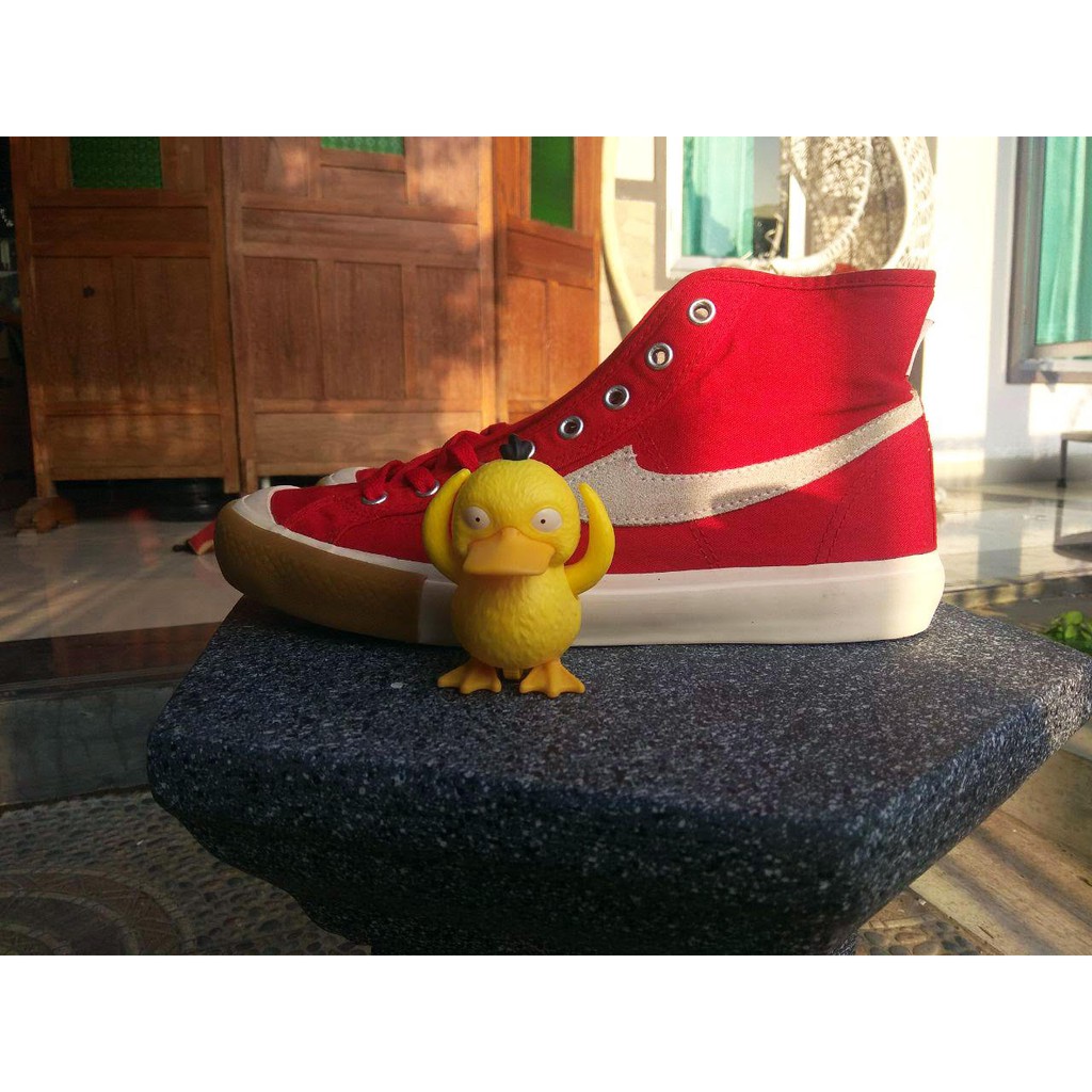 Sepatu Compass Gazelle High Red Gum | Solo