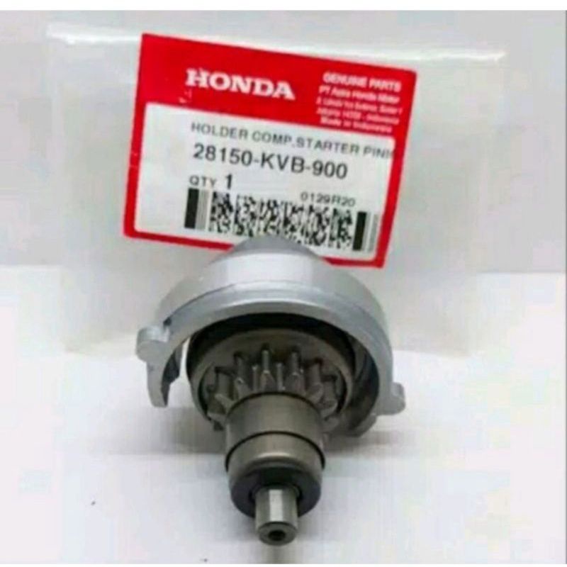 GEAR GIGI GRANAT PINION STATER ASSY SET COVER/TUTUP PINION (AHM-A1) BEAT VARIO 110 SCOOPY SPACY KARB