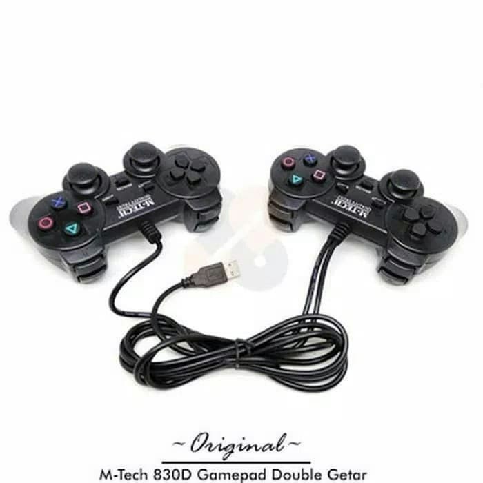 Joystick / Game Pad / Stick PC Laptop Komputer Double Analog Hitam USB