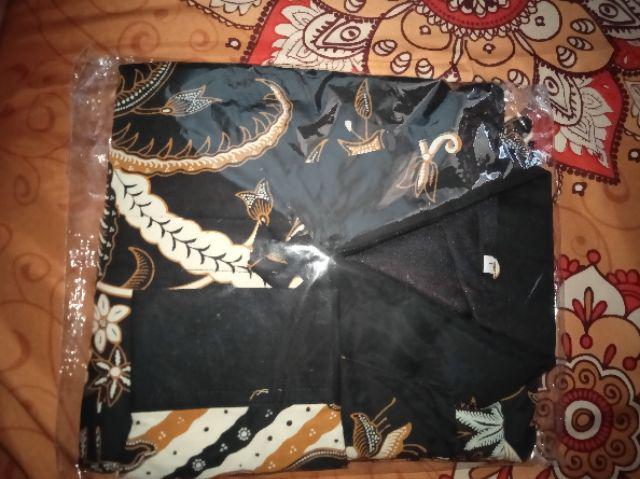 Kemeja Batik Solo Pria Lengan Panjang Full Furing Atasan Premium Cendrawasih Sogan Florist Perwira