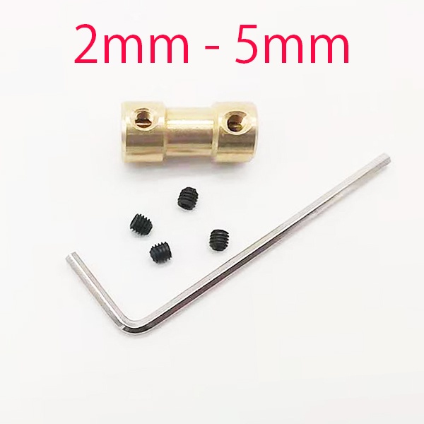 Drive Shaft 2-5mm Connector Motor Coupling 2x5 mm 2mm - 5mm