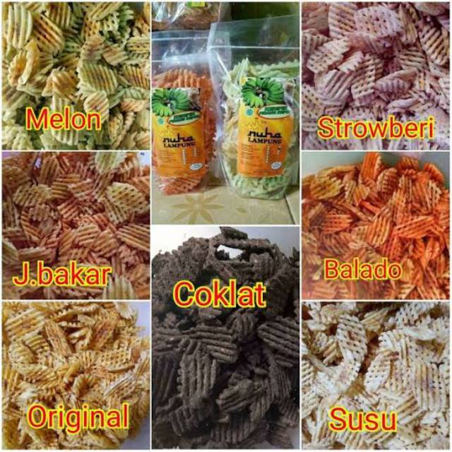 

Kripik Pisang Kepok Lampung Nuha