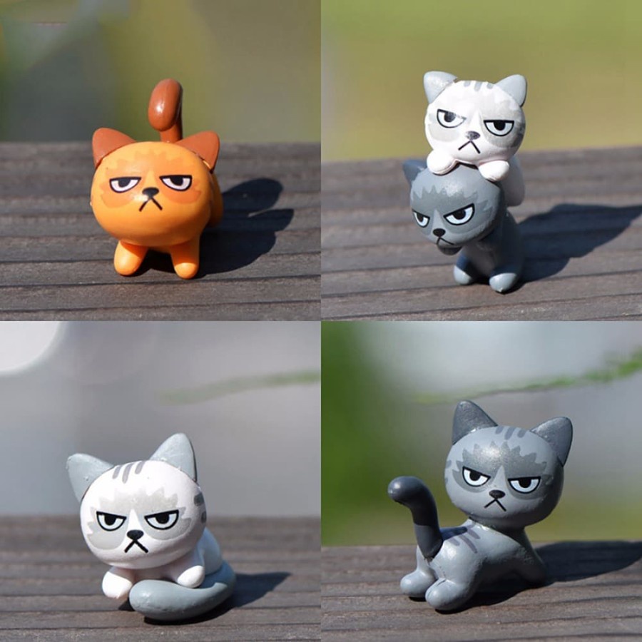 Miniatures - Cartoon Cats #02 (6pcs)