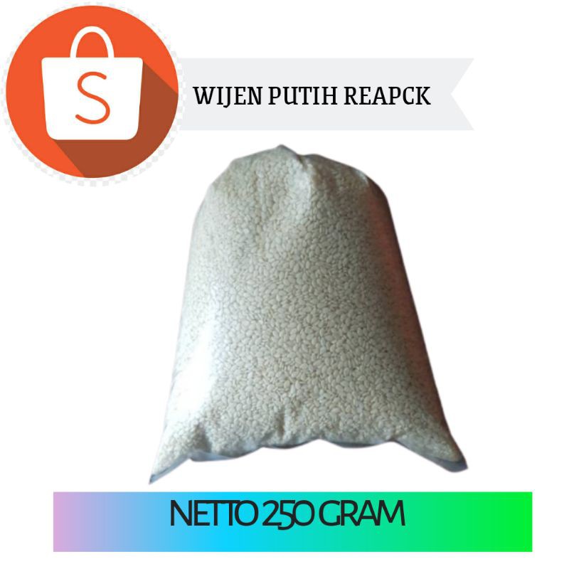 

wijen putih repack 250 gram