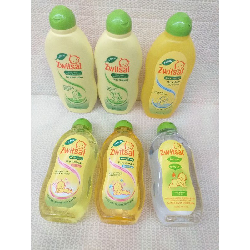 Zwitsal baby oil.cologne.shampo.hair lotion.baby bath 100ml