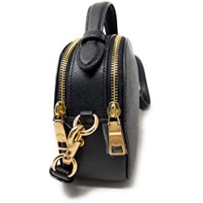 Coach Serena Satchel In Crossgrain Leather (Black) 1589