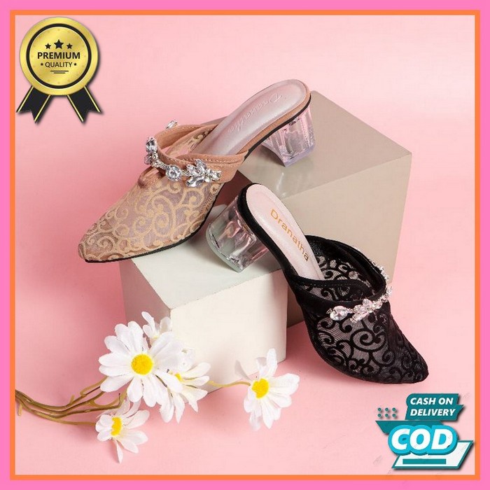 High Heels Pesta Wanita Murah Sendal Kondangan Haigh Hels Bridesmaid Heals Sandal Hak Tinggi Import 